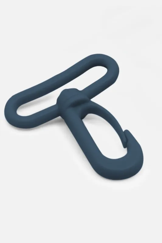 Karabiner Kunststoff 38mm Petrol D103 4Stück Top-Qualität