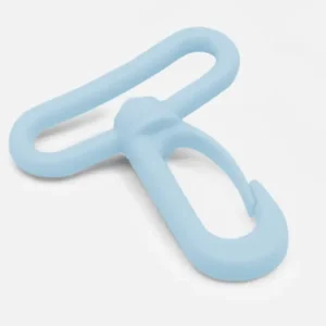Karabiner Kunststoff 38mm Hellblau B20 4Stück Top-Seller