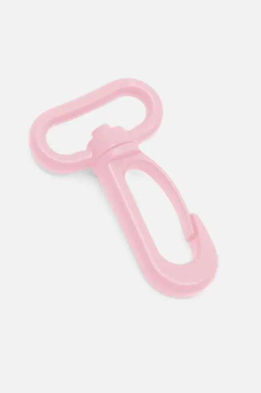 Karabiner Kunststoff 25mm Kräftiges Rosa B57 4Stück Aktuell