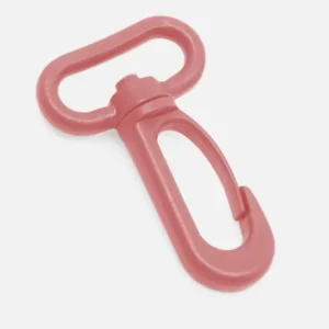 Versand Am Gleichen Tag Karabiner Kunststoff 25mm Altrosa D213 4Stück