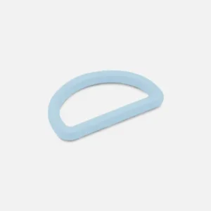 D-Ring Kunststoff 25mm Hellblau B20 4Stück Versand Am Gleichen Tag