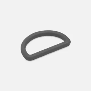 Top-Angebot D-Ring Kunststoff 25mm Dunkelgrau D306 4Stück