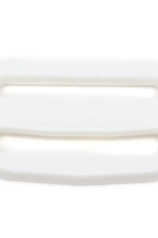 Schieber Kunststoff 38mm Weiß B3 4Stück Wochenendangebot