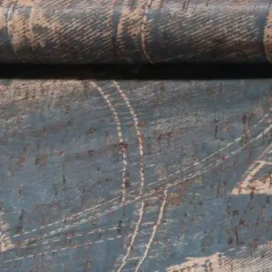 Letzte Chance Korkstoff Jeansoptik