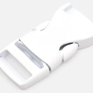 Metall Steckschnalle 25mm Weiß B3 Mega-Angebot
