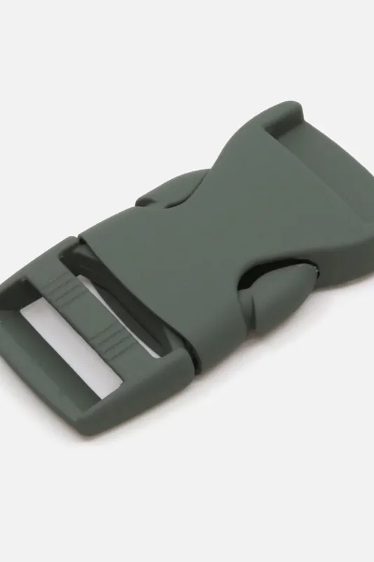 Metall Steckschnalle 25mm Dunkelgrün D190 Direktkauf