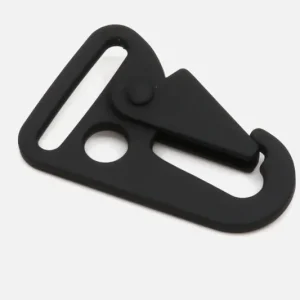 Garantierte Lieferung Metall Karabiner "Hook" 25mm Schwarz B5