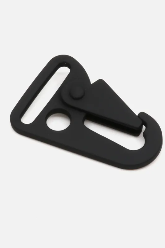 Garantierte Lieferung Metall Karabiner „Hook“ 25mm Schwarz B5