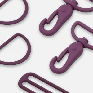 Nur Heute Metall Taschenzubehör-Set 40mm Beere D230