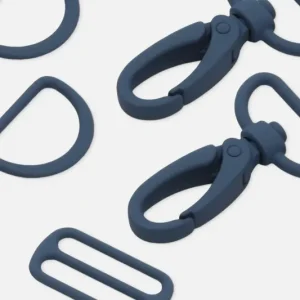 Top-Preis Metall Taschenzubehör-Set 25mm Petrol D103