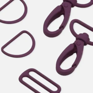 Saisonangebot Metall Taschenzubehör-Set 25mm Beere D230