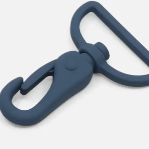 Preiswert Metall Taschenkarabiner 40mm Petrol D103