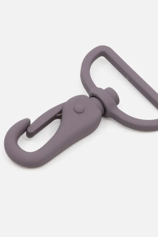 Im Trend Metall Taschenkarabiner 40mm Dunkelgrau D306