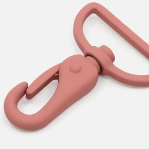 Metall Taschenkarabiner 40mm Altrosa D213 Sonderaktion