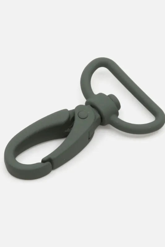 Metall Taschenkarabiner 25mm Dunkelgrün D190 Begrenztes Angebot