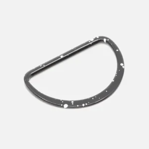 Handgefertigt Metall D-Ring 40mm Splash