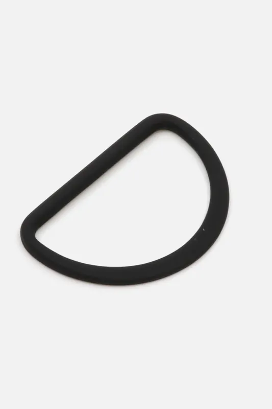 Mengenrabatt Metall D-Ring 40mm Schwarz B5