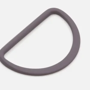 Metall D-Ring 40mm Dunkelgrau D306 Weltweiter Versand