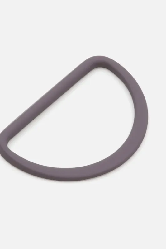 Metall D-Ring 40mm Dunkelgrau D306 Weltweiter Versand