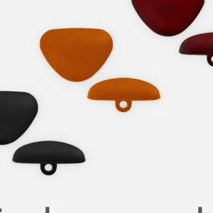 Letzte Chance Tiernase Gummi mit Öse 22mm