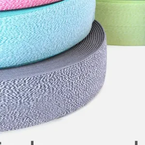 Sichere Zahlung Gummiband Meliert 40mm Meterware