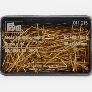 Neue Kollektion PRYM Stecknadeln aus Messing 0,8x30mm