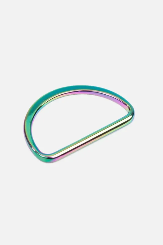 Gratis Versand D-Ring Regenbogen 25mm