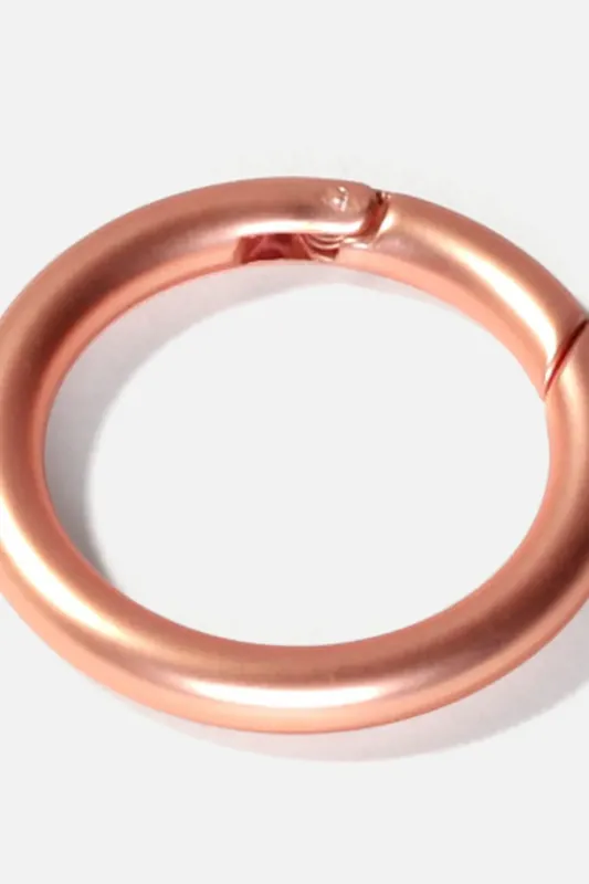 Nur Heute Ring mit Schnappverschluss Kupfer 40mm