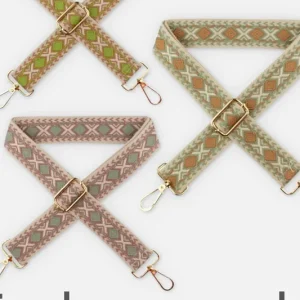 Versand Am Gleichen Tag Fertiger Taschengurt Gold Raute