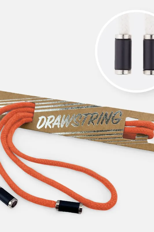 Sichere Zahlung Kordel 5 mm mit silber Enden Länge 115cm Rost