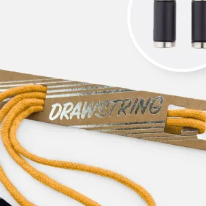 Kordel 5 mm mit silber Enden Länge 115cm Ocker Gleich Bestellen