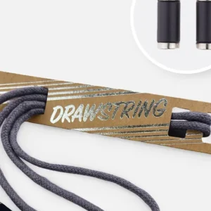 Kordel 5 mm mit silber Enden Länge 115cm Dunkelgrau Jetzt Bestellen