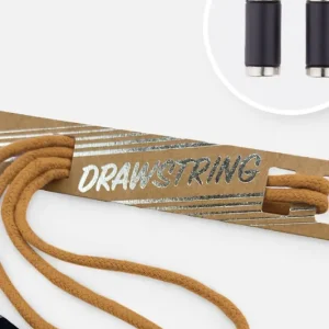 Neu Im Sortiment Kordel 5 mm mit silber Enden Länge 115cm Dunkelcamel