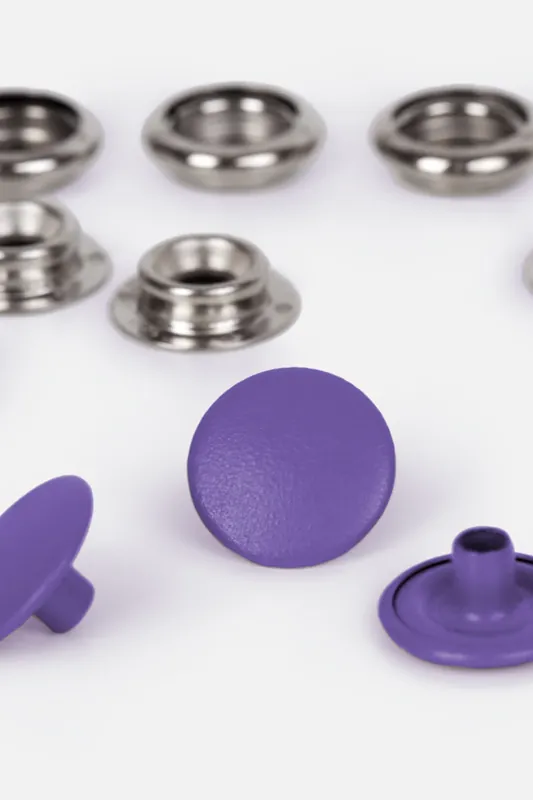 Anorak Druckknöpfe Lila 15mm Bestseller