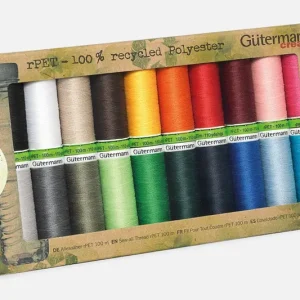 Bestseller Nähfaden-Set Allesnäher rPET 20x100m