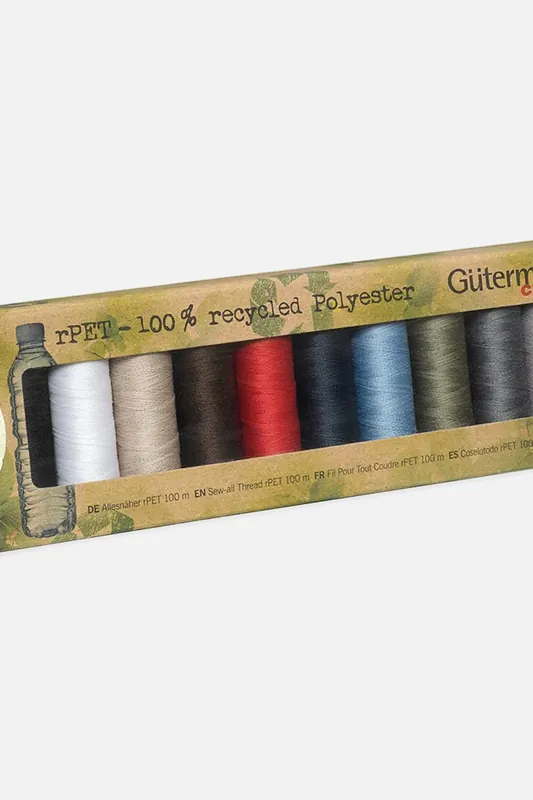 Knallerangebot Nähfaden-Set Allesnäher rPET Neutral 10x100m