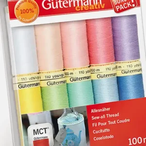 Online Kaufen Nähfaden-Set Allesnäher Pastell 10x100m