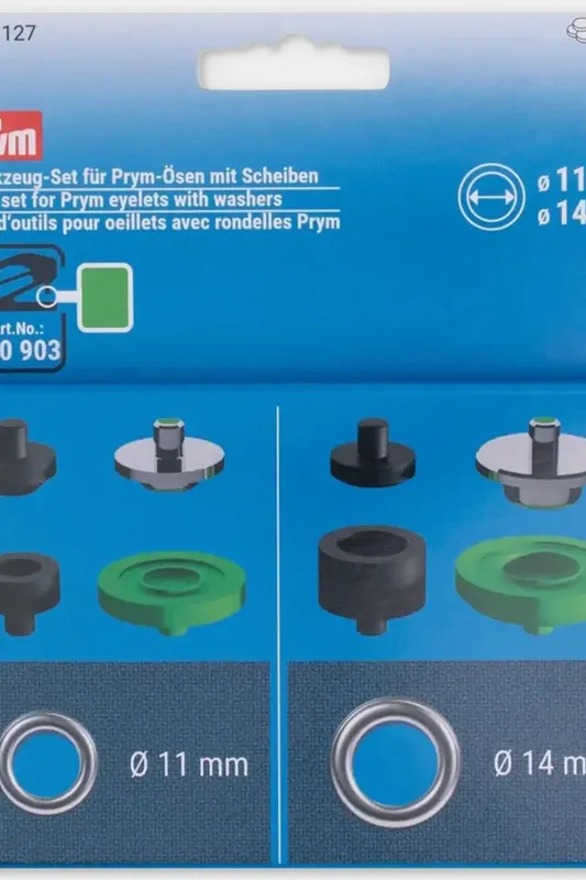PRYM Vario Creative Tool Werkzeugset Ösen 11mm & 14mm Geprüft