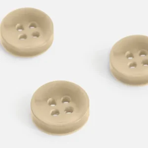 Knopf Perlmutt-Optik Sand 11mm Knallerangebot