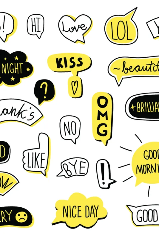 Kostenloser Rückversand Bügelbilder „Sprüche“