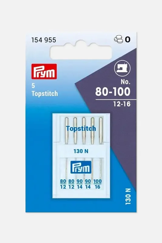 PRYM Topstitch Metallic Nähmaschinennadeln 80-100 Letzte Chance