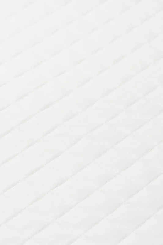 Neue Ware Kunstleder gesteppt Weiß