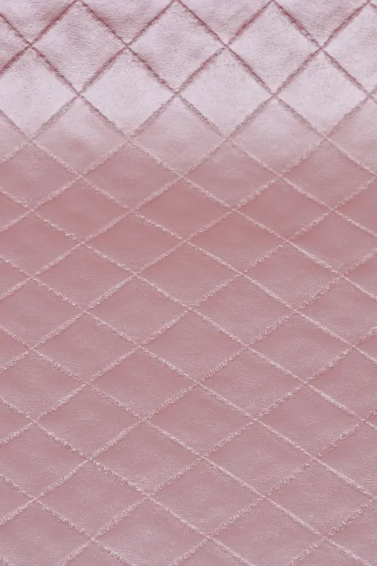 Kunstleder gesteppt Rosé Hochwertig