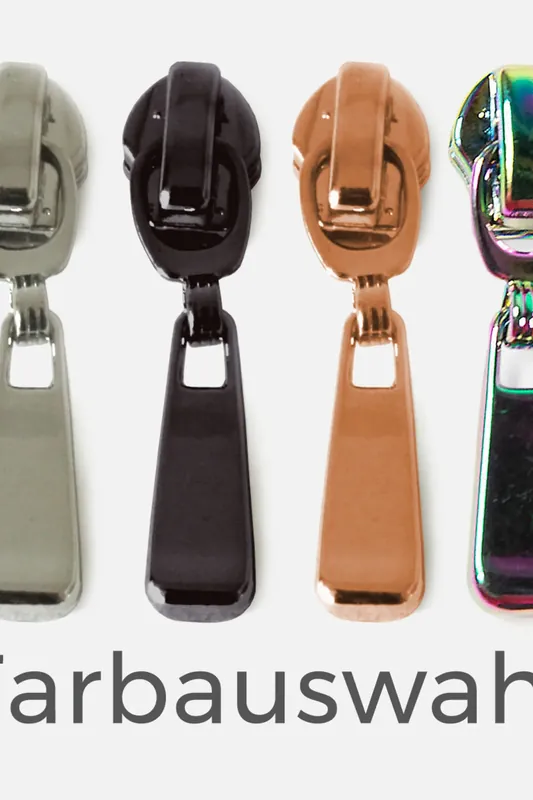 Finale Aktion Zipper kurz für 4mm Raupe 4 Stück