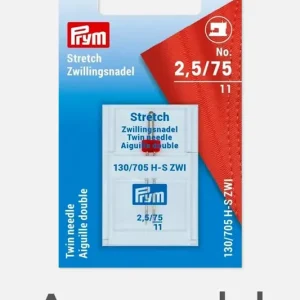 PRYM Stretch Zwillingsnadel 75 Neue Ware