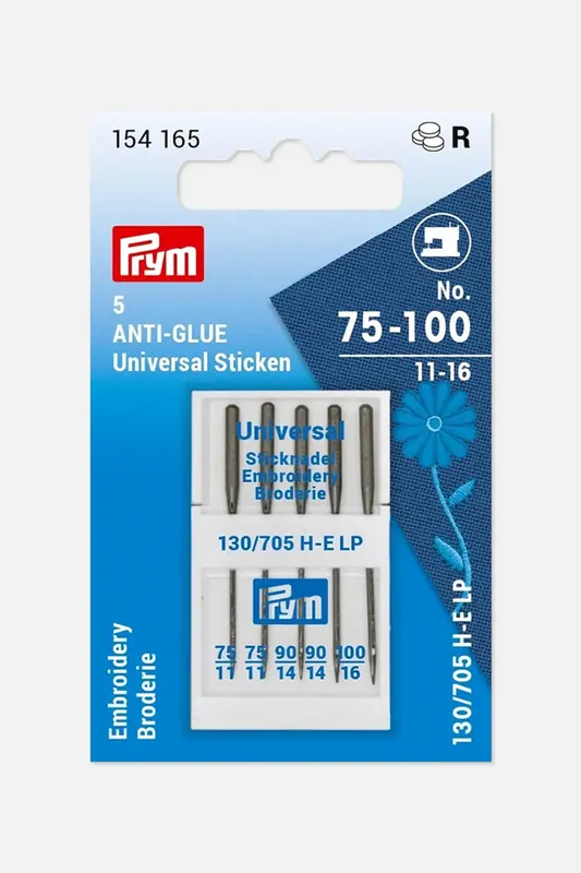 PRYM Anti Glue Nähmaschinennadeln 75-100 Beliebt