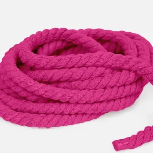 Kordel gedreht 8mm Pink (B47) 3m Länge Premium