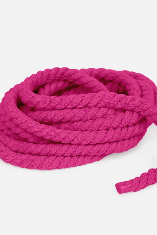 Kordel gedreht 8mm Pink (B47) 3m Länge Premium