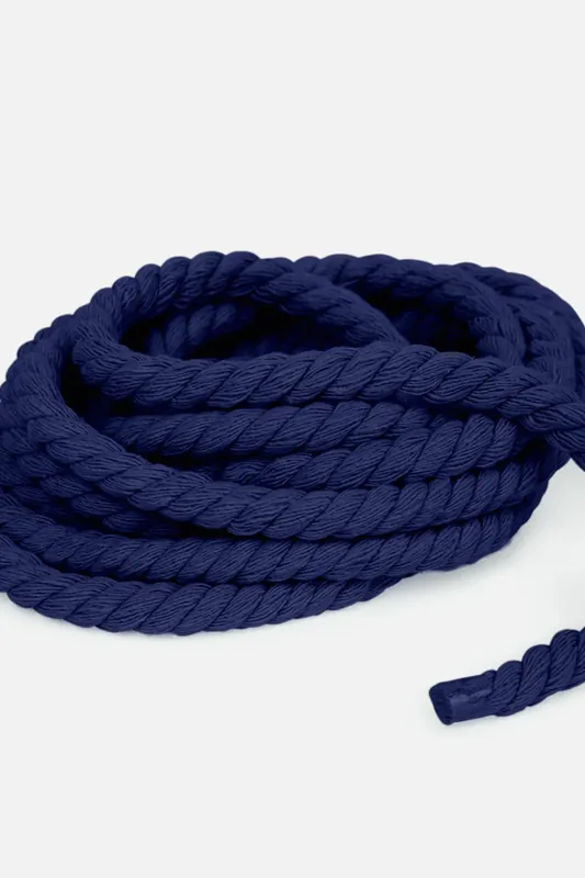 Billig Kordel gedreht 8mm Marine (D040) 3m Länge