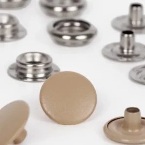 Bestpreis Anorak Druckknöpfe Beige 15mm